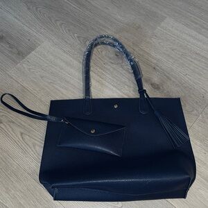 Navy Blue HOXIS Tote Bag